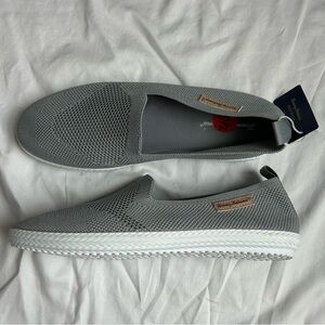 Tommy Bahama Gray Slip-On Sneakers NWT